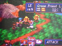 une photo d'Ã©cran de Shining Force 3 sur Sega Saturn